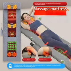 Massagematratze, elektrisches Nacken- und Rücken-Taillen-Massagekissen, Moxibustion, Heizung, Ganzkörper-Kneten, multifunktionale Yoga-Matte