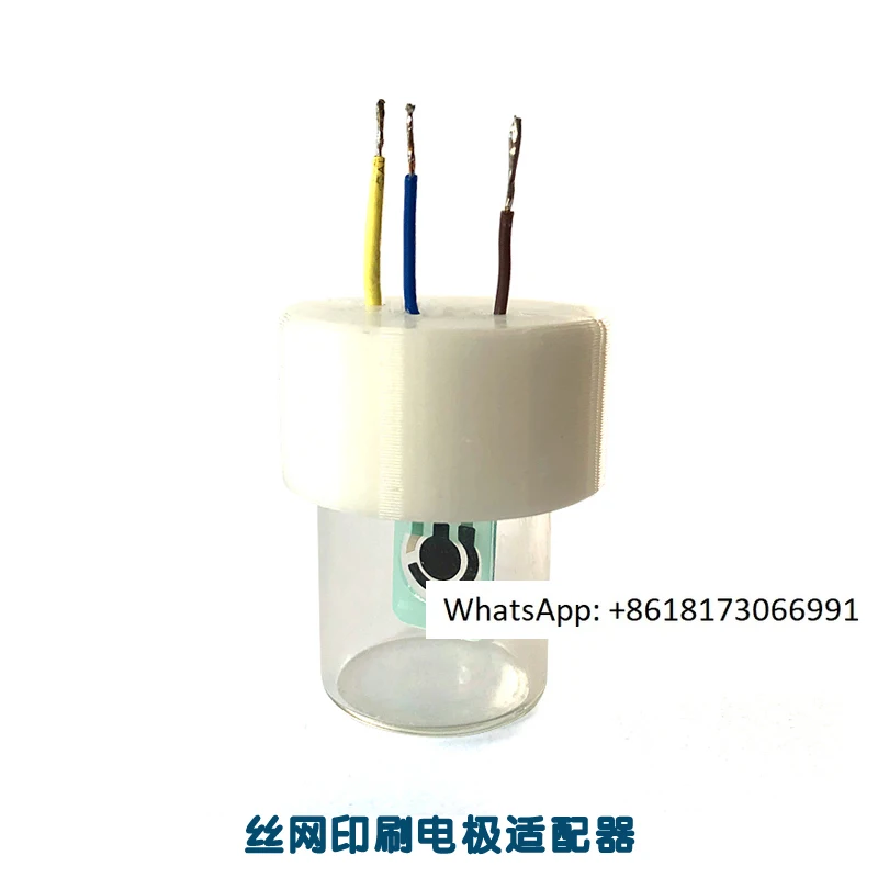 

Screen printed electrode electrochemical workstation adapter flexible electrode electrode socket