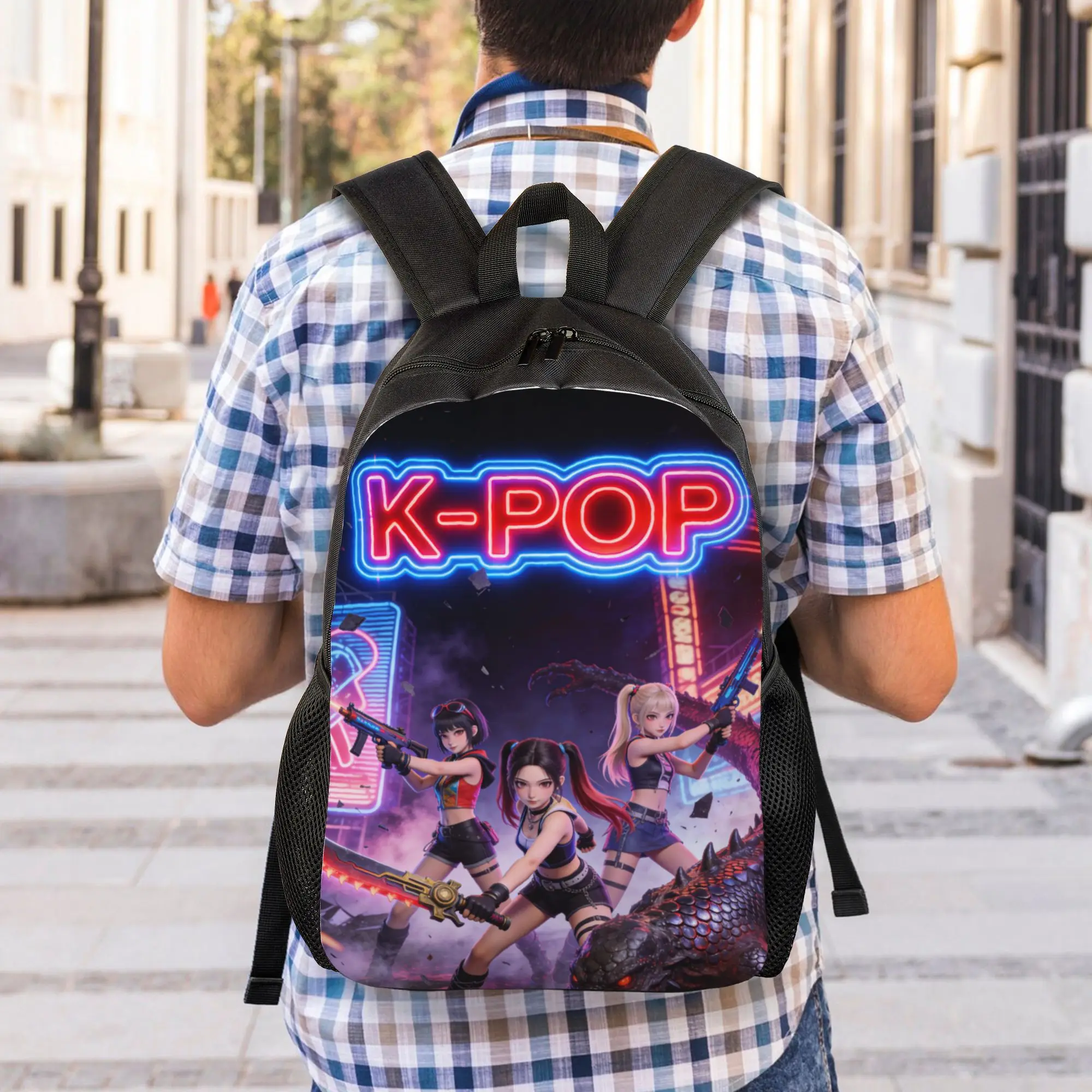 Bookbag Back to school season K POP 43  Multi-Function Backpack