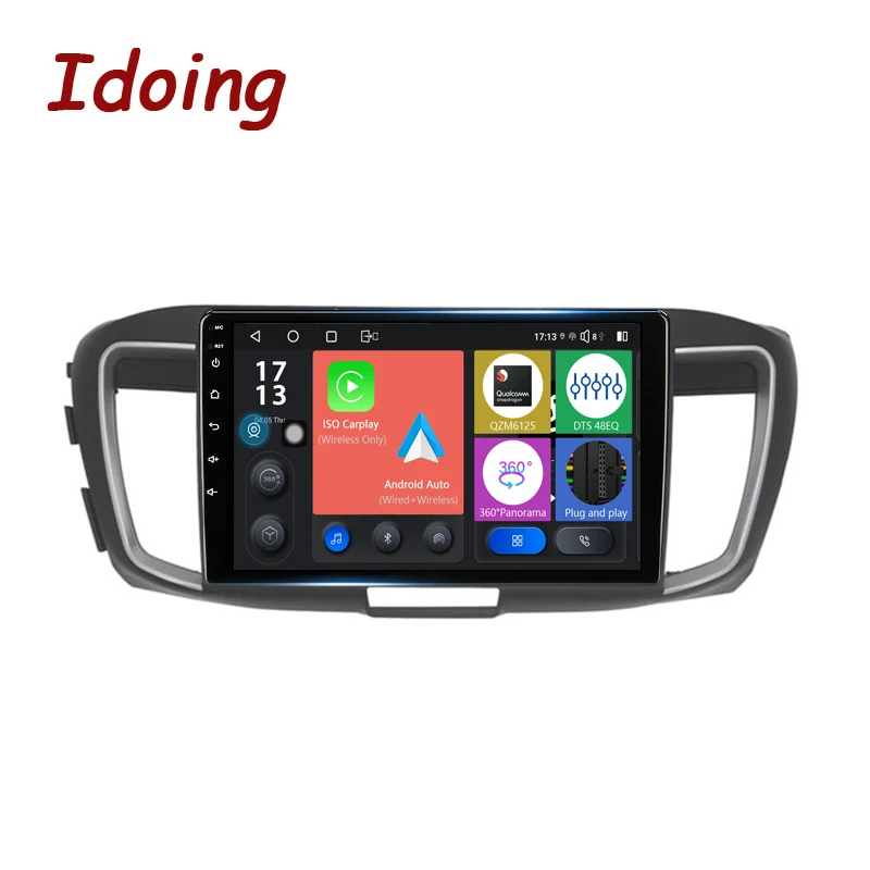 Idoing10.2“Car Stereo Android Radio Multimedia Video Player For Honda Accord 9 CR 2012-2018 Head Unit GPS Navigation Audio No2di