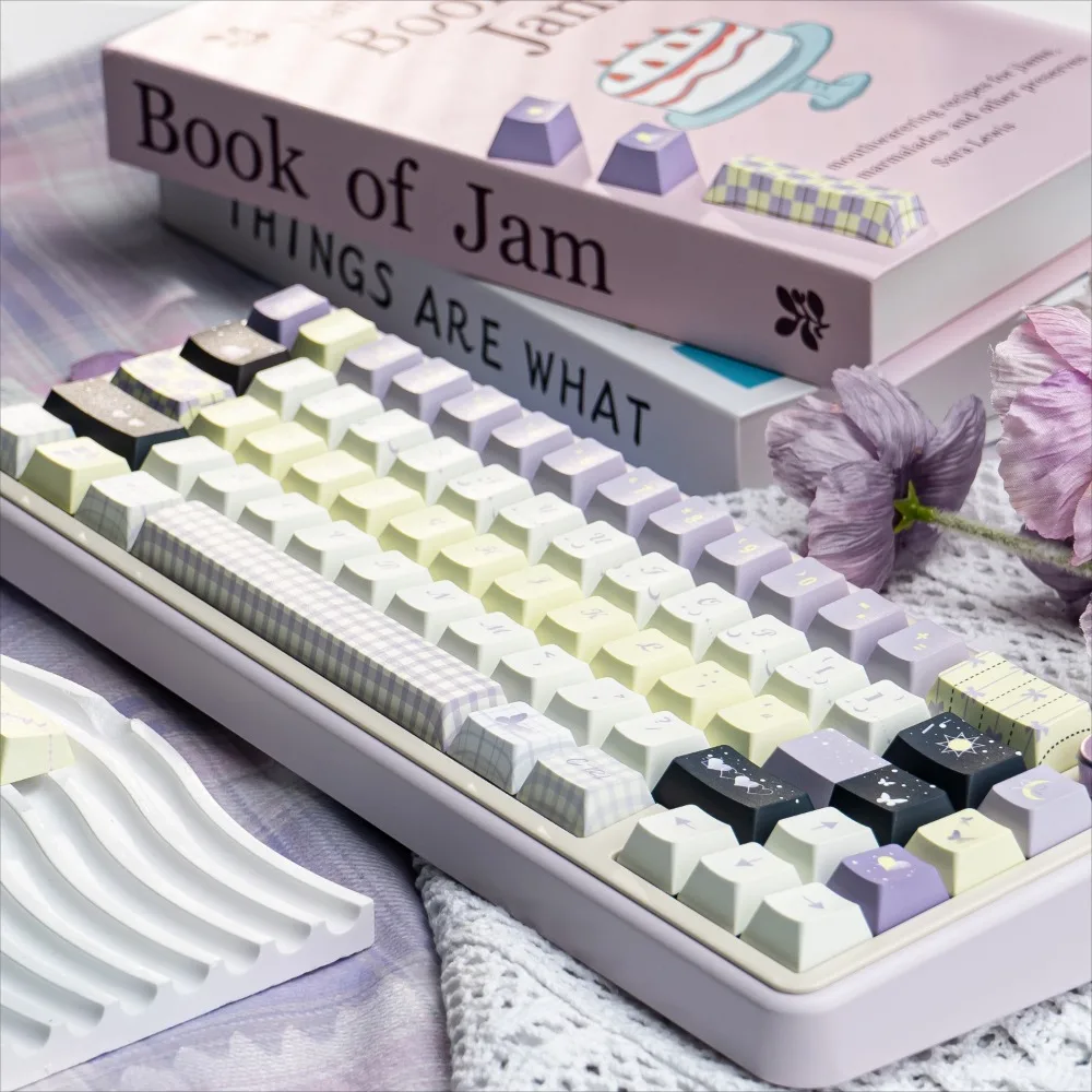 130 Keys, Cherry, Keycaps for Cherry MX 61 68 104 108 Mechanical Keyboard