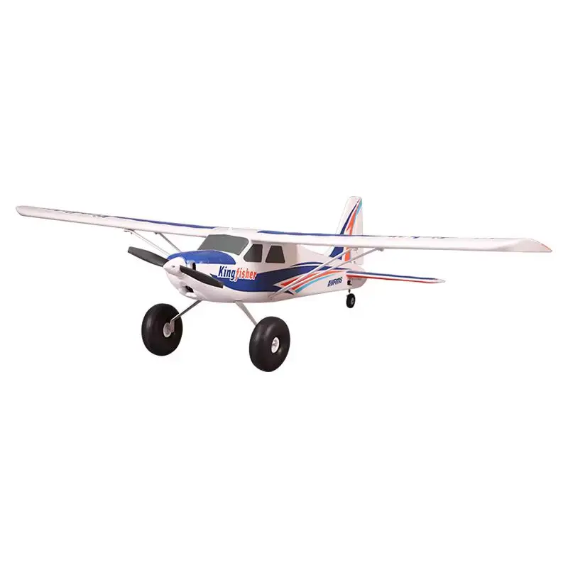 FMS 1400mm Kingfisher Model Airplane Play Entry-level Remote Control Model Fixed-wing Plane Seaplane Snowplane Multifunctional