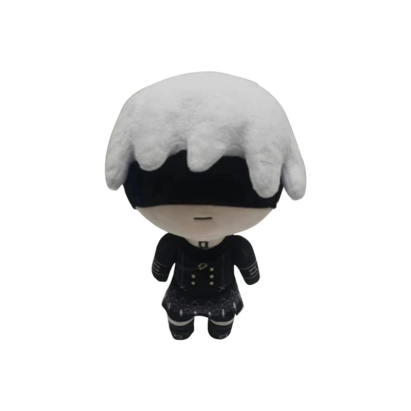 23Cm Anime Nier:automata 2B 9S peluche Fufu poupées Collection jouets en peluche pour enfants cadeau