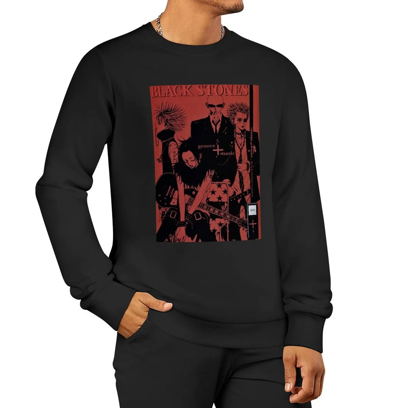 

Nana The Black Stones Band Spread #6 Sweatshirt korean clothes sweatshirt