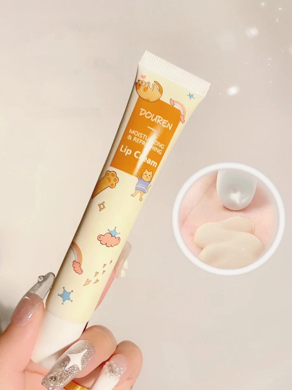 Milk Honey Lip Oil/Cream Cute Transparent Lip Oil Instant Volumising Lip Plumper Gloss Reduce Lip Fine Line Lip Makeup New