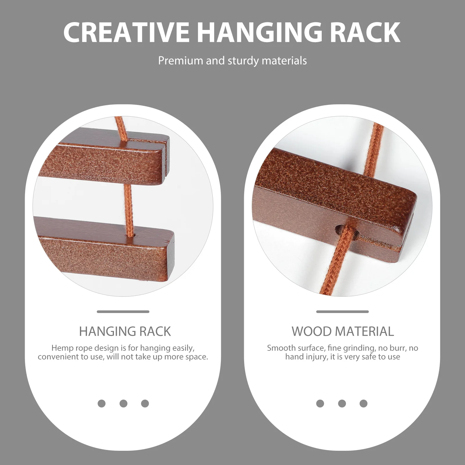 

No Punch Towel Mounted Wood Design Paper Organizer Bathroom Holder Drying Hook For Kitchen Space Saving Towel