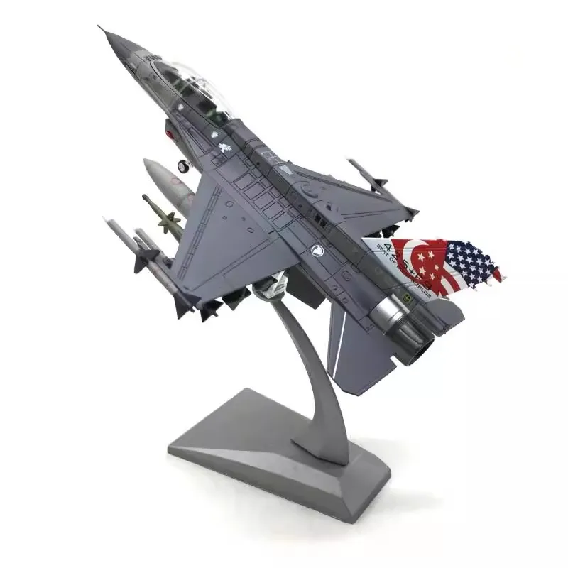 

1:72 Scale F16 Fighter Singapore Air Force D-type Simulation Diecast Alloy Airplane Model Finished Aircraft Collectible Replica