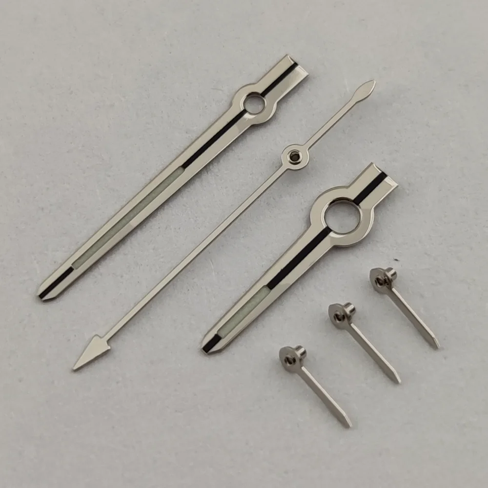 8.5*13*13.5mm VK63 VK64 Watch Hands Luminous Rainbow Hands For VK63 Daytona Watch Movement Replacement Parts Watch Accessories