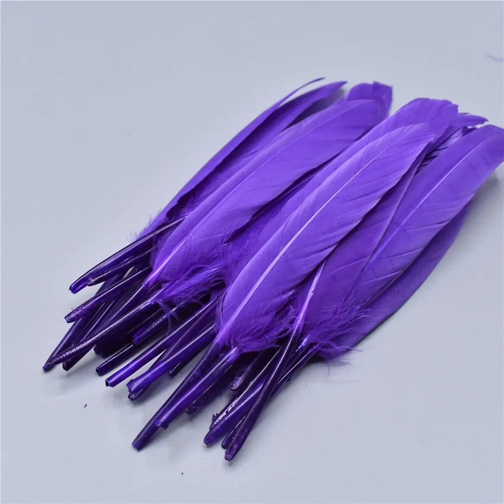 Natürliche rote Entenfedern, lose, 10–15 cm/4–6 Zoll, Entenfedern für Bastelarbeiten, DIY-Schmuck, Accessoires, Dekoration, Federn. – Detail 11