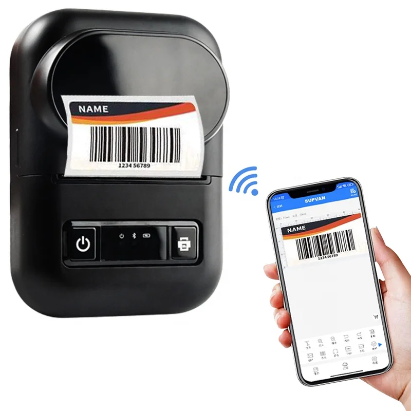 

58mm Sticker Mobile Thermal Portable M110 Wireless Pos Impresora Portatil 80mm Tsc Receipt Hand Parking Label Mini Printer
