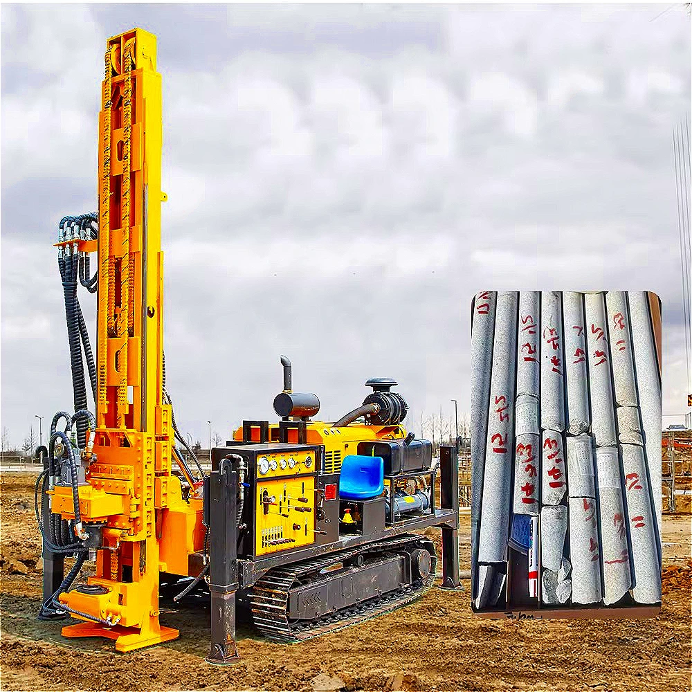 Core Exploration Rig Drilling Machines Rock Industrial Core Drilling Machine Full Hydraulic Tunnel Drilling Rig Customized Sale