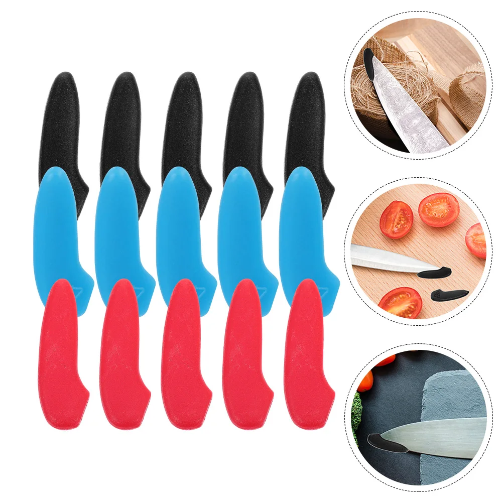 

30pcs Knife Tip Protector Blade End Caps Anti-Collision Guards for Small Medium Large Straight Blades Household Kitchen