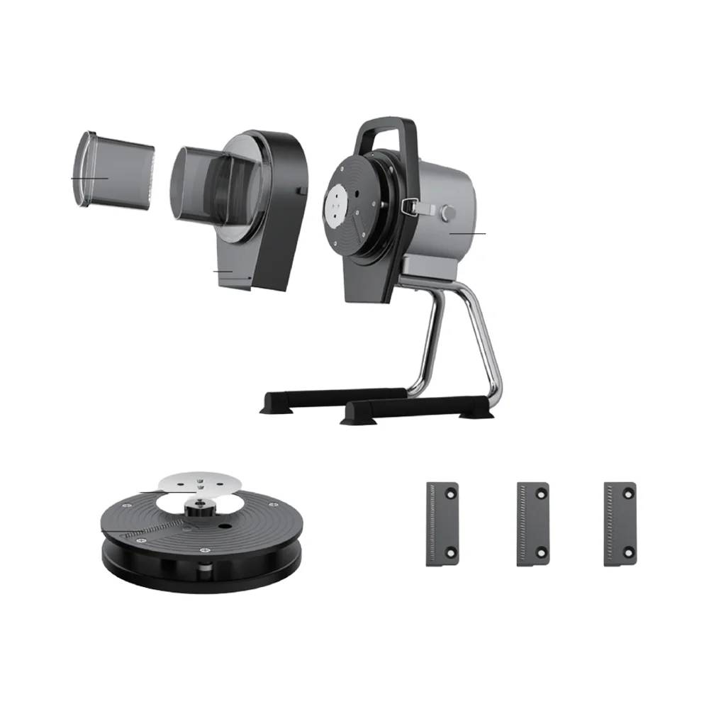 2025 Multifunctional Commercial Restaurant Food Processor Machine Multi-Blade Stainless Steel Blades 300W 1-10mm Low Noise