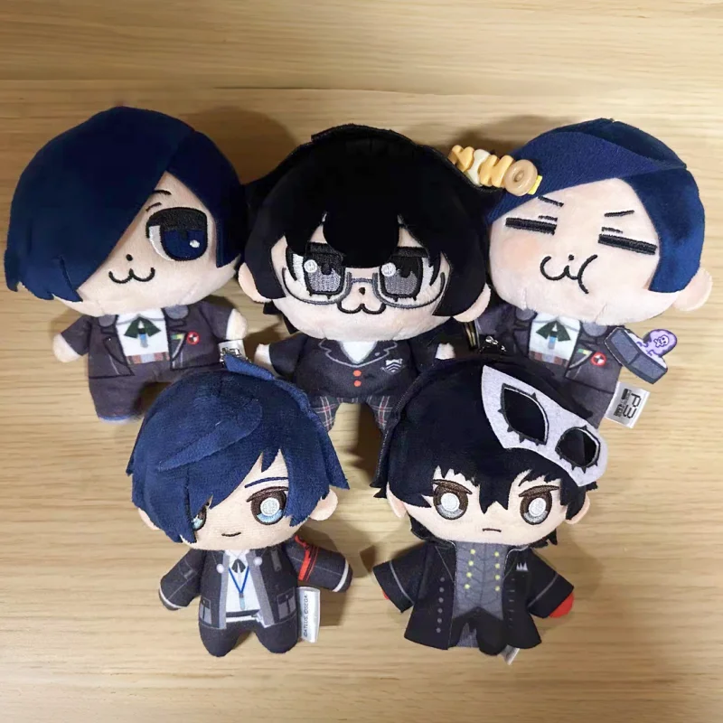 

Sega Persona 5 Protagonist X Takehisa Okawa Plush Keychain Japanese Anime Collectible Stuffed Pendant For Anime Game Lovers Toy