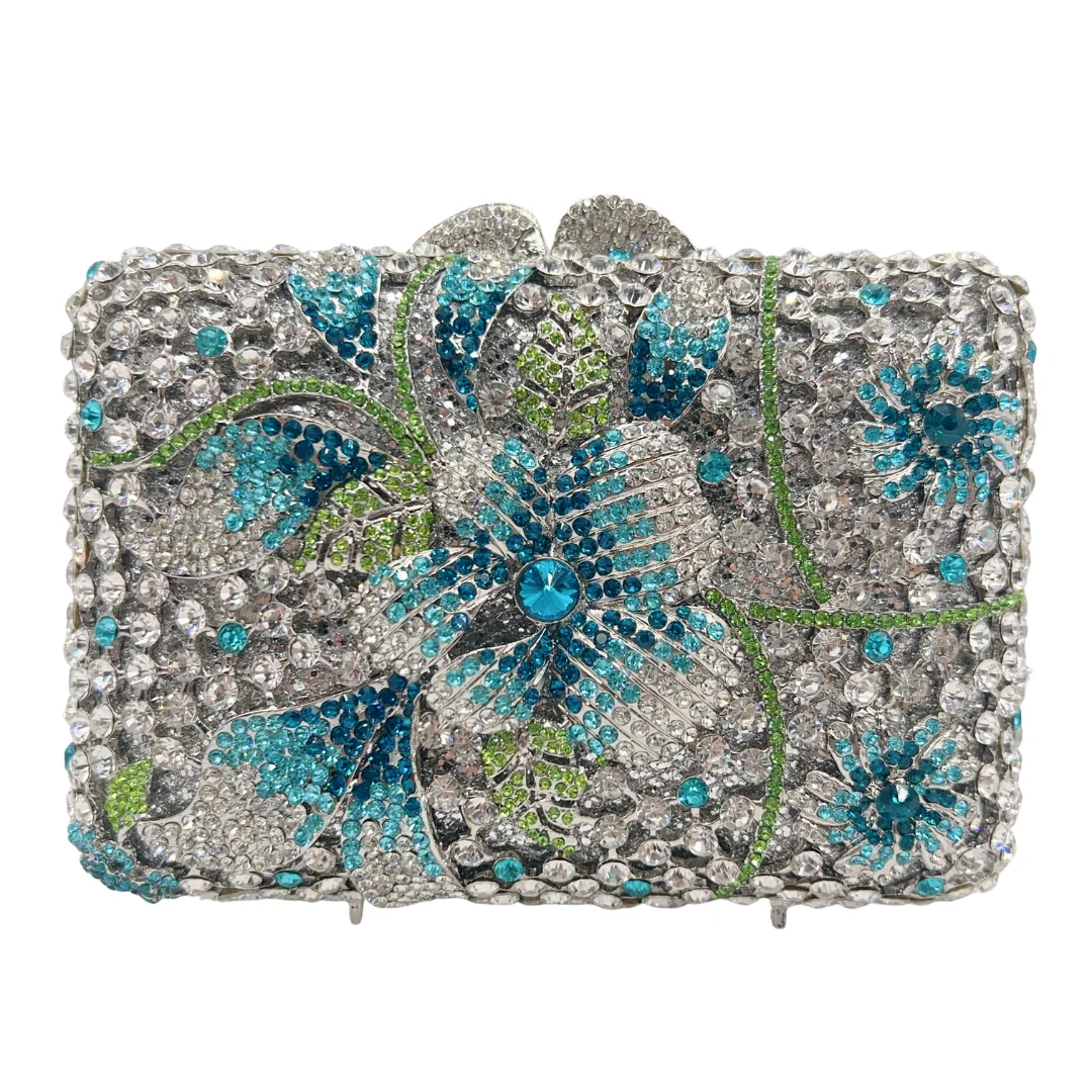 

"Вечерние сумки, клатчи, люкс, 2023 г. - сумки, украшенные стразами и металлической цепочкой, элегантные женские вечерние кошельки"