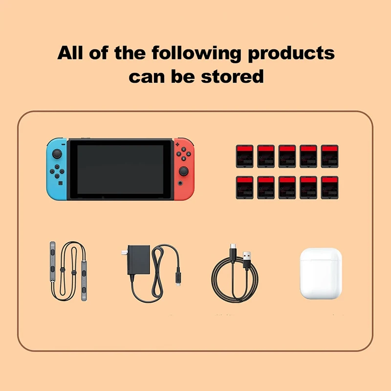 Protective Carrying Case For Nintendo Switch Luminous Protective Carrying Bag for Switch/ OLED Console for Game Zelda Lost Ruins