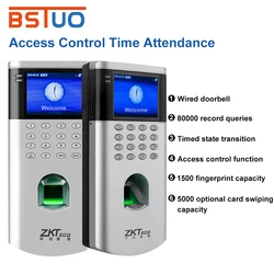 ZKTeco OF260 Fingerprint Attendance Machine IP Intelligent Biometric Fingerprint Time Attendance Time Clock Recorder Employee