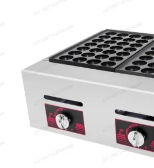 56-Hole Electric Takoyaki Maker - Waffle & Octopus Balls Grill Pan, Professional Cooking Tool for Commercial Kitchen Equipment