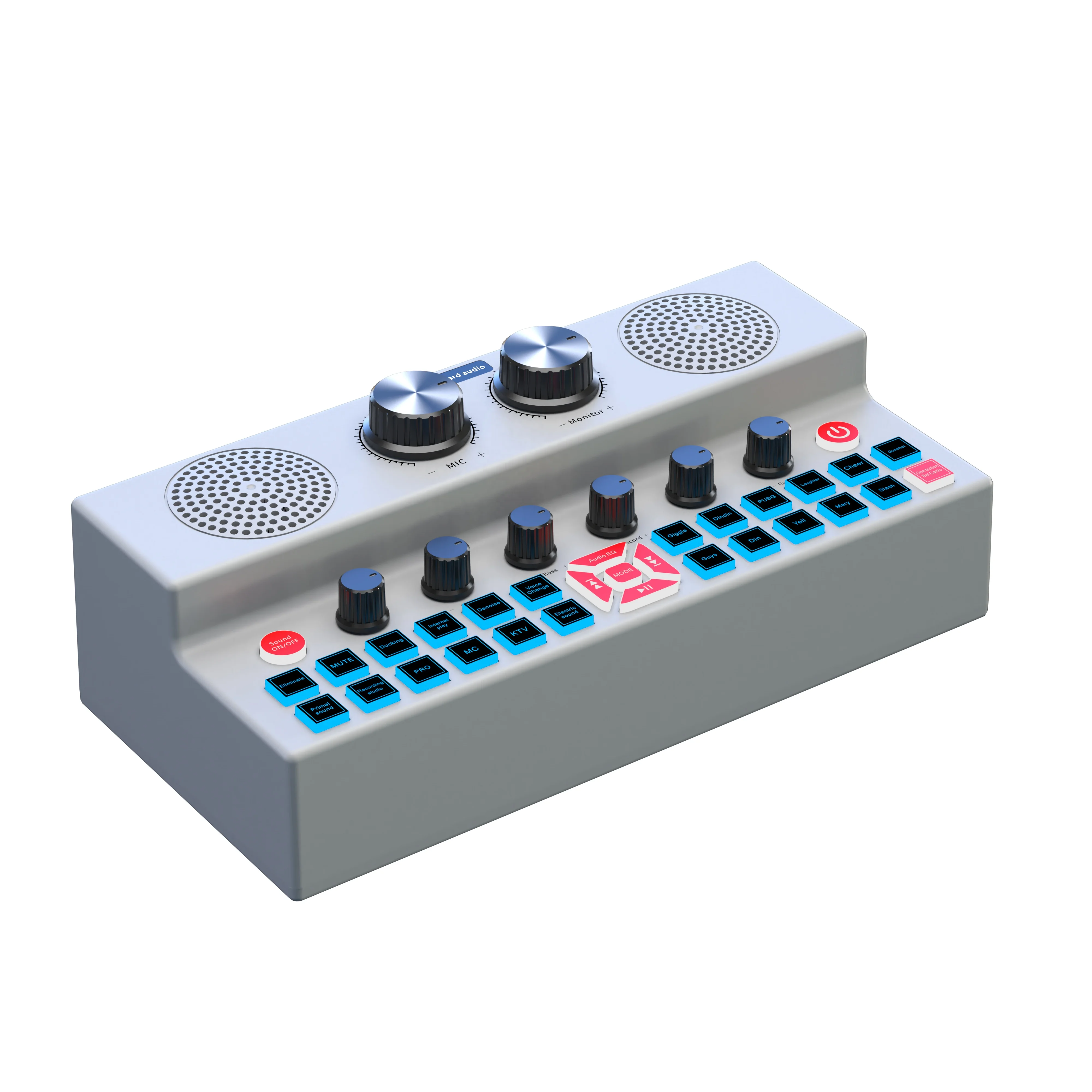 SY70 m Streaming Podcasting Gaming Recording YouTube for PC Professional Speaker Sound Card
