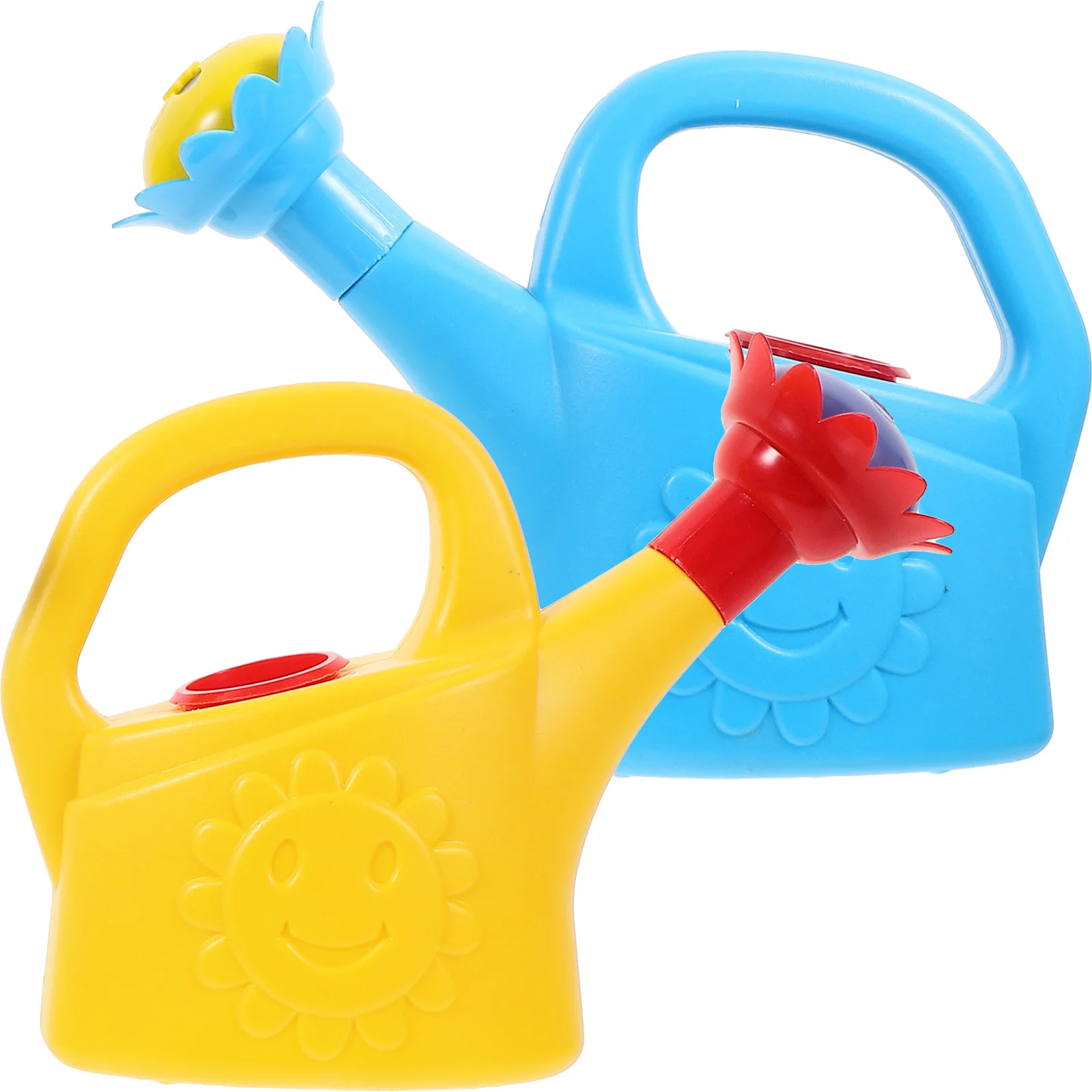 Jouet de bain d'arrosage, 2 pièces, jouets de plage d'été pour garçons, baignoire en métal, douche en plastique amusante pour enfants