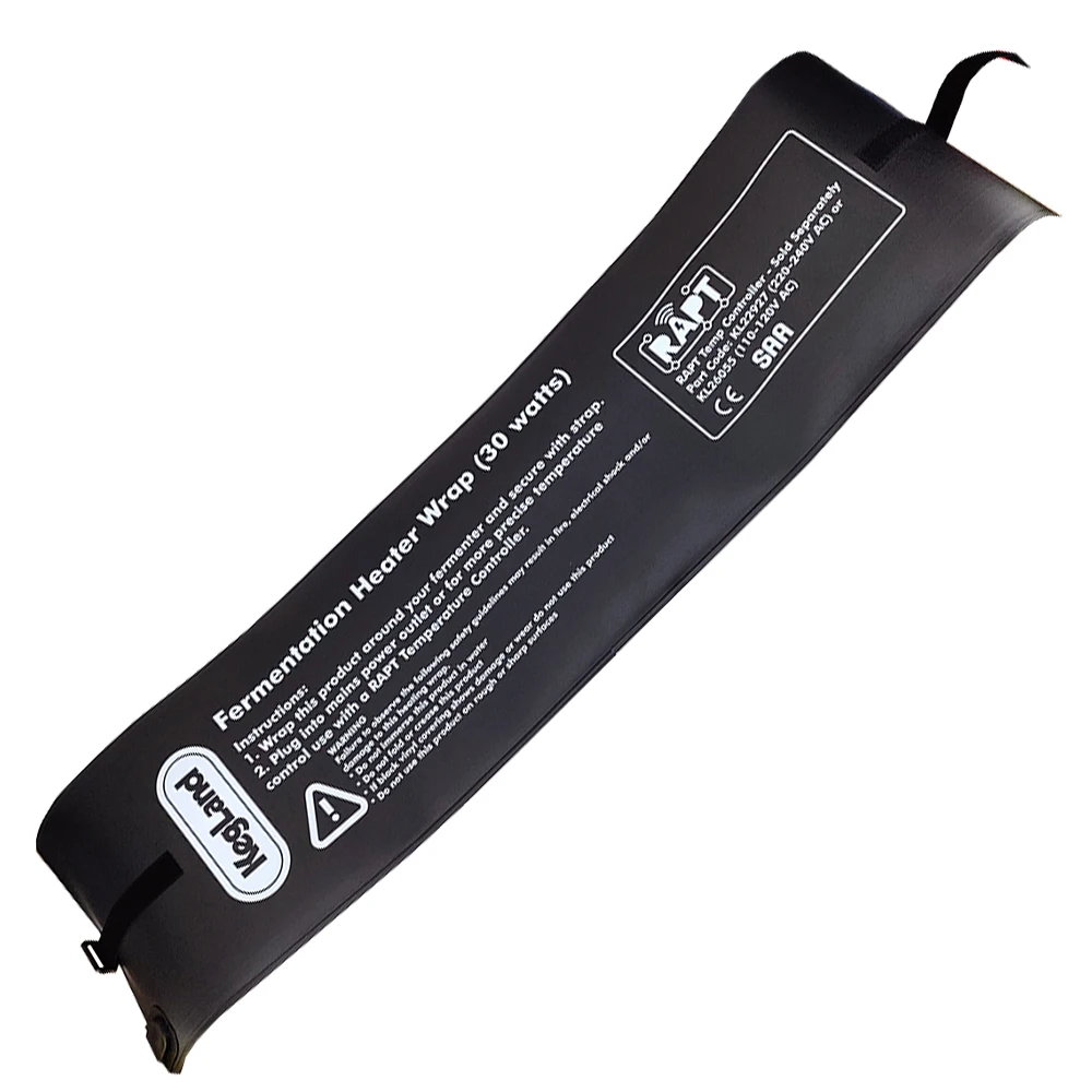 KegLand FermZilla -Heating Wrap Belt （1000mm X 250mm）include Magic Sticky Tape Fermentation Equipment Home Brewing