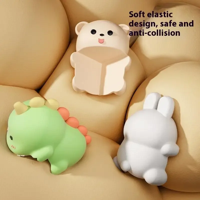 2Pcs Cute Cartoon Children PVC Soft Anti-collision Angle Safety Protection Corner Table Paste Sets Of Baby Safety Protection