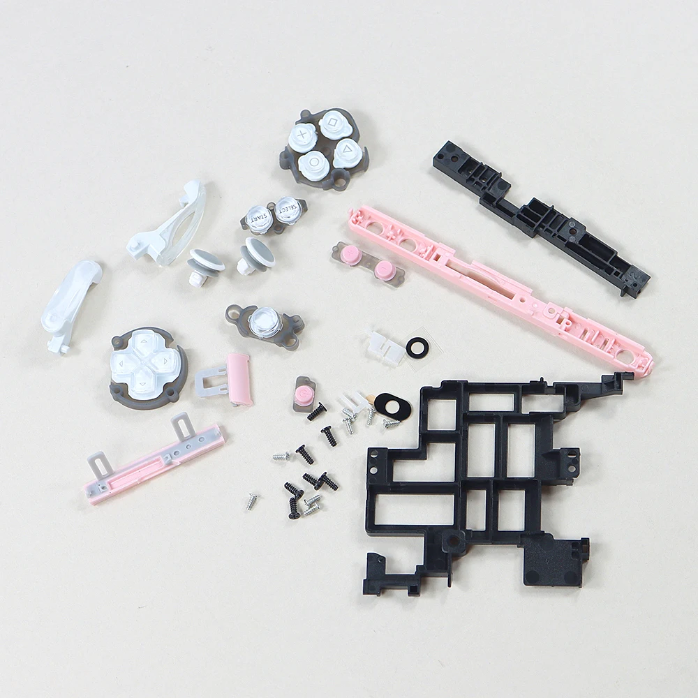 1 комплект для игрового контроллера PSV 2000, полный корпус, чехол для Sony PSVita 2000, боковая крышка, замена кнопок