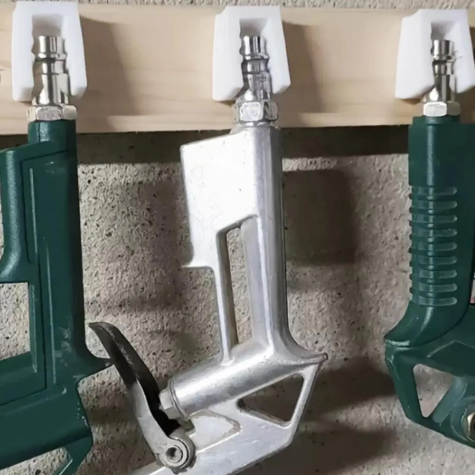 رف أدوات الهواء 10 قطعة حامل تخزين أدوات الهواء الموفر للمساحة لورشة المرآب وإصلاح السيارات ومنطقة صيانة غسيل السيارات #3