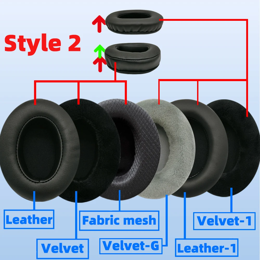 Replacement Ear Pads for Edifier W800X W800BT W830BT W828NB W845NB K830 K815P G1 G20 G2 K800  W808BT W855BT Parts Earmuff view 5