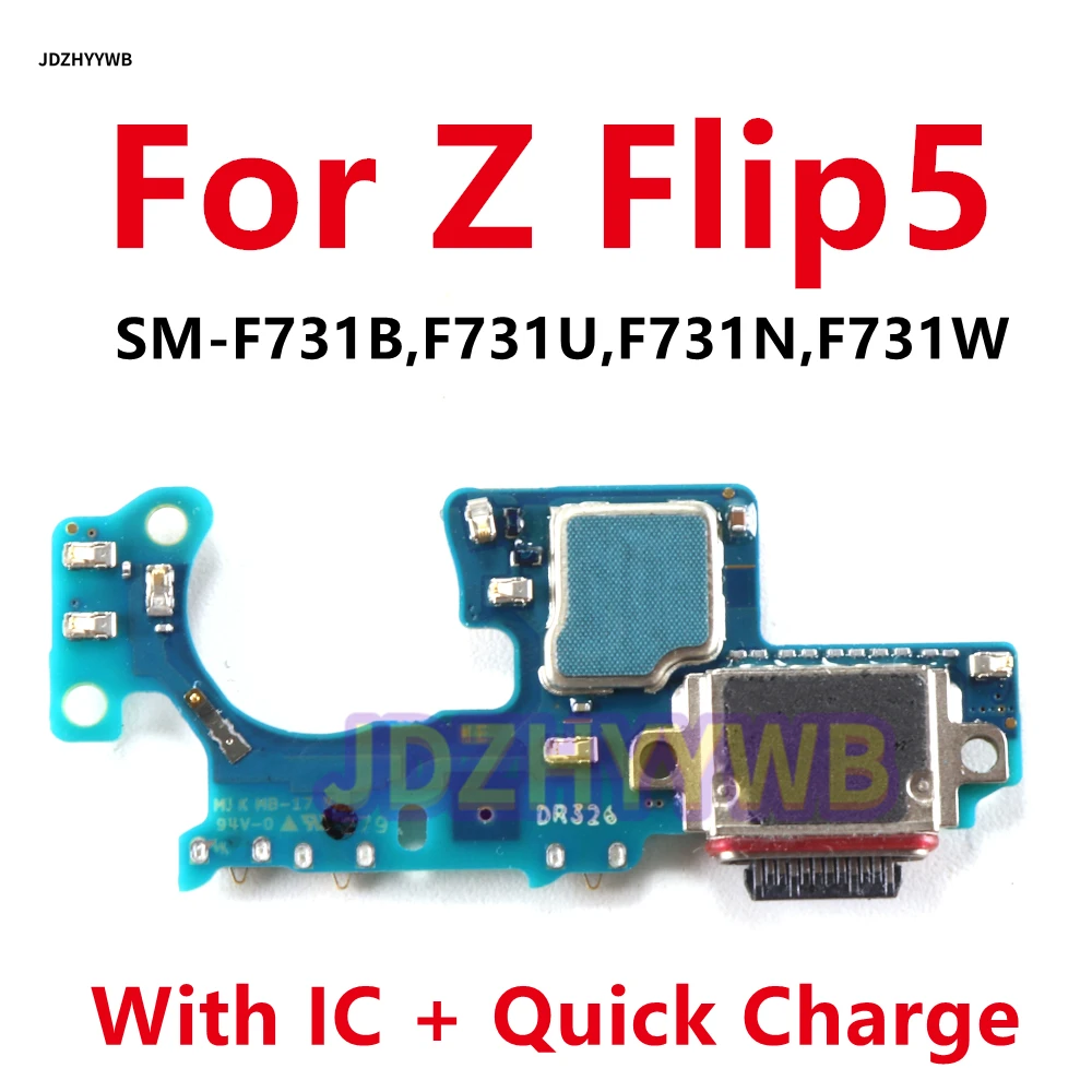 

USB Charging Port Board Charge Port Jack Dock Flex Cable For Samsung Galaxy Z Flip5 SM-F731B F731U F731N F731W F731