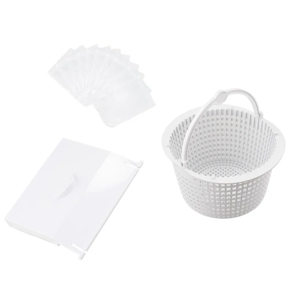 SPX1091C Basket SPX1091K1 Weir Doors and 10 Filter Bags Compatible with For Hayward SP1091LX SP1091WM Skimmers