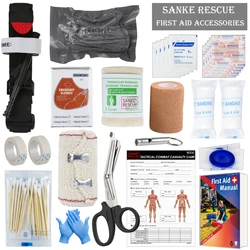 Survival First Aid Accessories Survival Military Full Set Outdoor Gear Emergency Kits Trauma Bag Camping Hiking IFAK Adventures