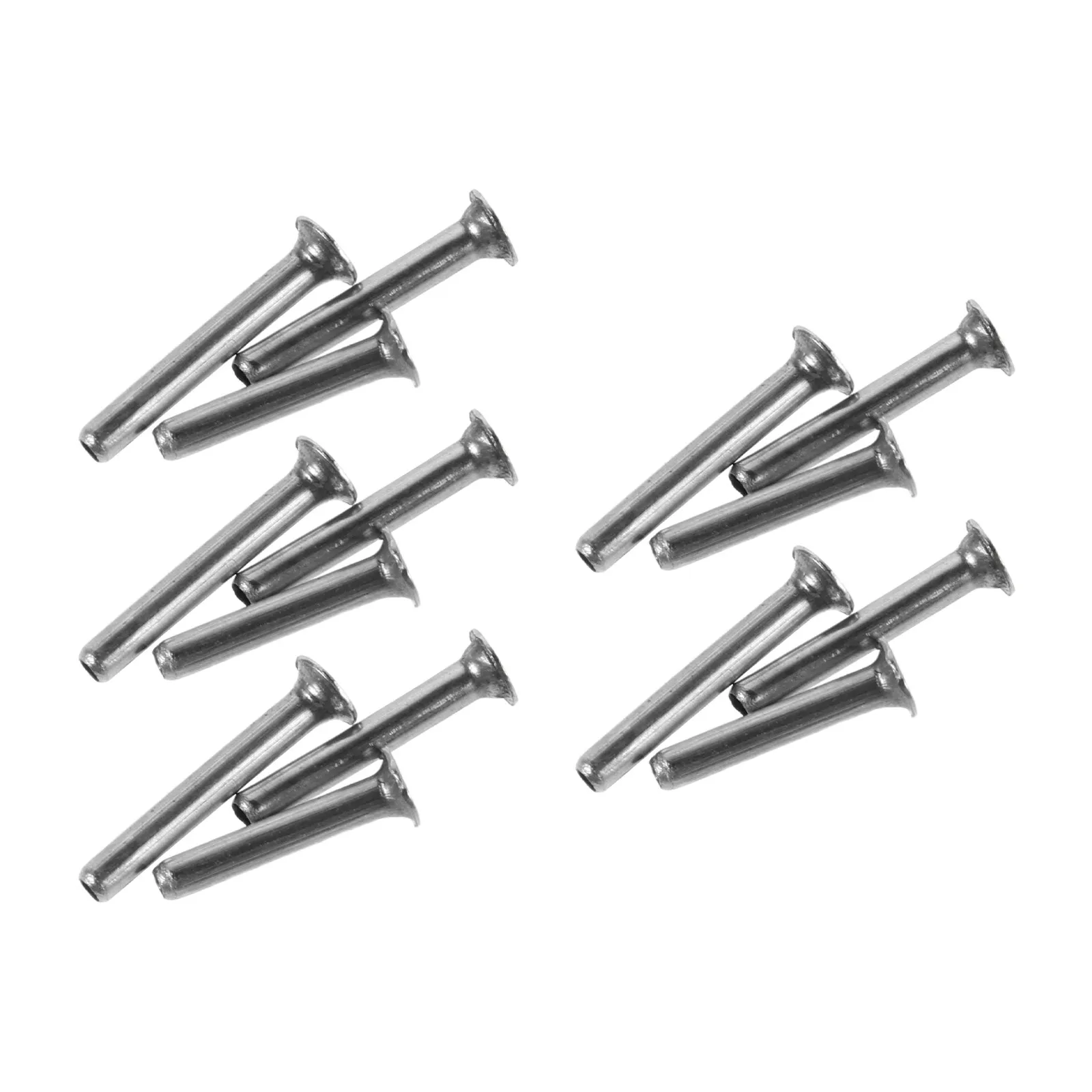 15Pcs Umbrella Repair Rivets Metal Pins Rib Joint Rivet Replacement DIY Umbrella Frame Connector Fix Kit for Folding and