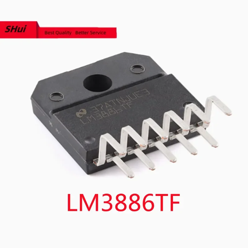 5PCS LM3886TF/NOPB LM3886TF LM3886 TO-220-11 68W Power Amplifier IC Power Amplifier ZIP