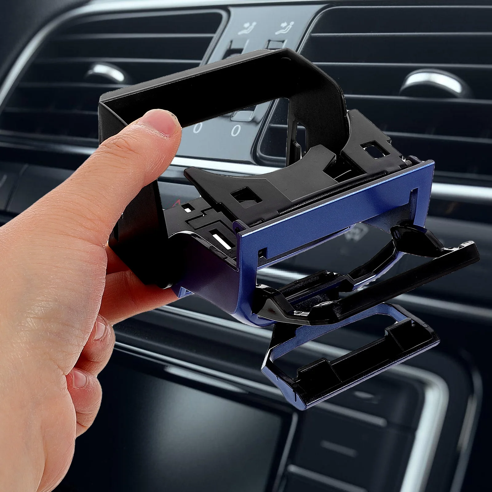 

Car Drink Holder Air Outlet Cup Vent Clip Water Bottle Travel Multifunctional Durable Plastic Compact Size Universal Accessory