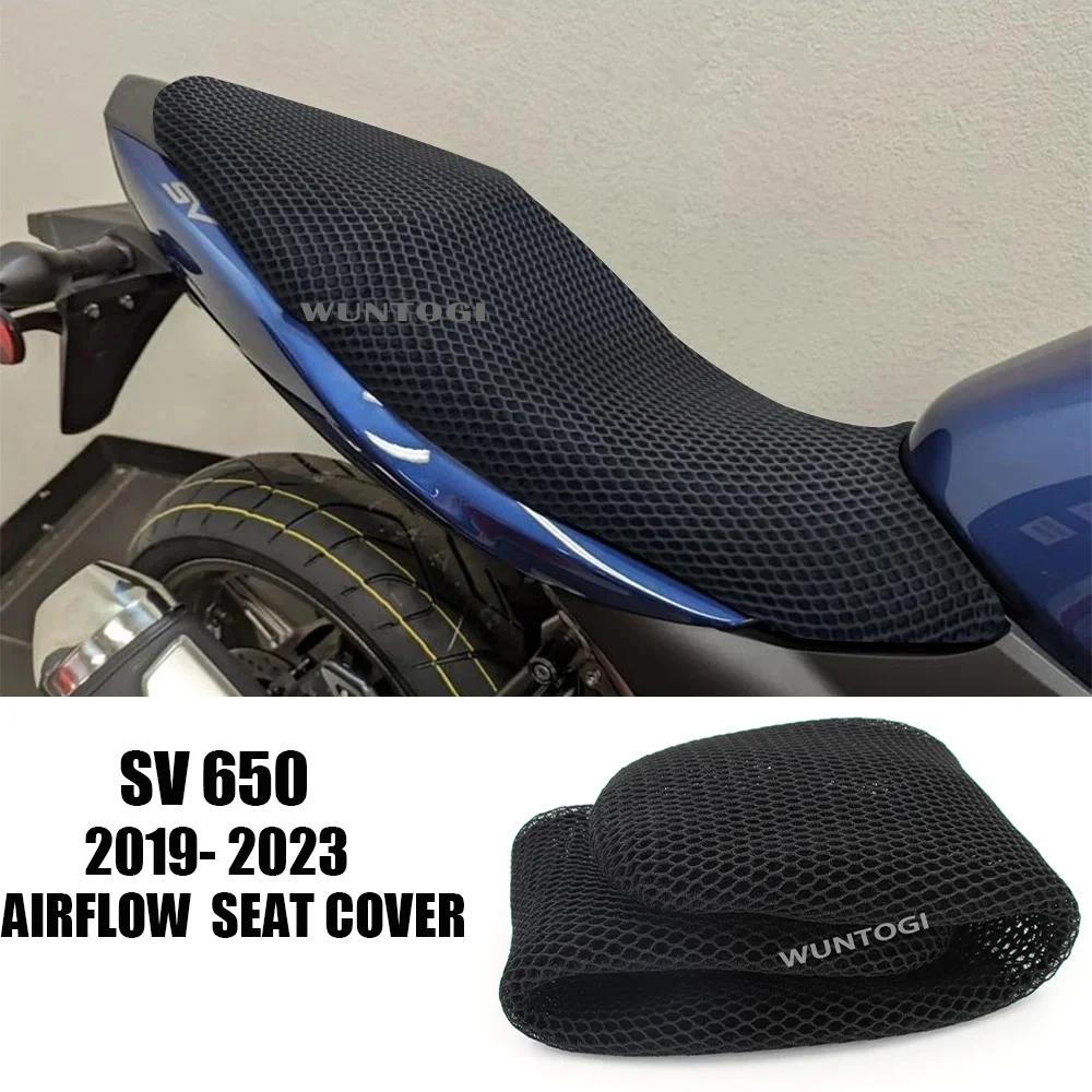 

for Suzuki SV 650 SV650 2023 - 2019 Motorcycle Seat Cover Seat Cover Seat Protect Cushion 3D Airflow Seat Cover