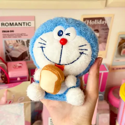 Genuine Doraemon Flower Language Blessing Series Blind Box Cute Cartoon Figure Desktop Decoration Toy Adult Kids Birthday Gift