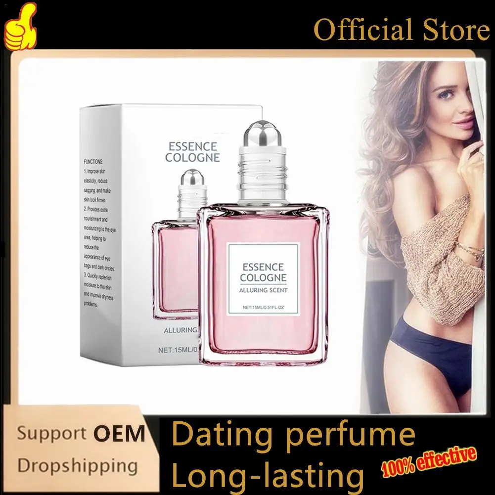 

Fragrance Essential Oil Mild Natural Fresh Floral Portable Eau De Toilette For Women For Dating 15ml