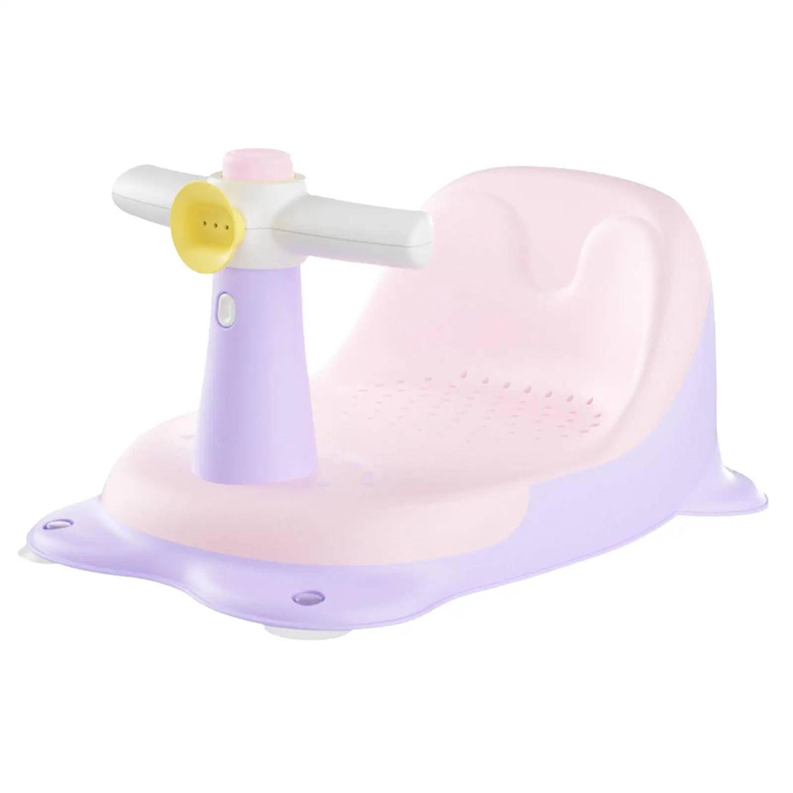 Baby Bathing Chair with Suction Cups for Toddler Shower Seat Infant Bathtub Support Non Slip Chair for 6 to 12 Months Baby