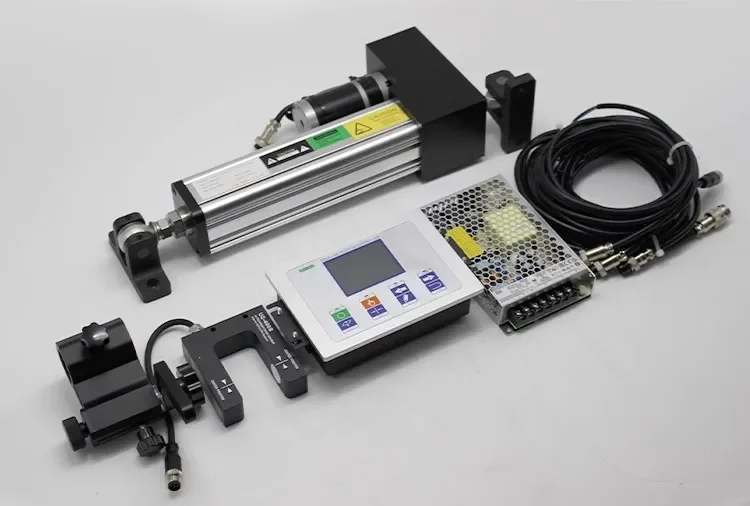 EPC-A 18 Servo Line Edge Position Control System EPC Web Guiding System Guide Controller with sonic Sensor Stroke 150 mm