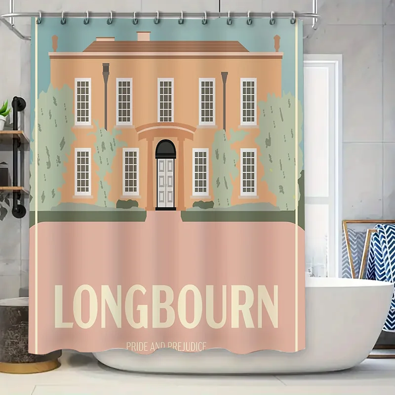 

Vintage Floral Cottagecore Bathroom Decor Shower Curtain Farmhouse Country Aesthetic Washable Rustic Home Decor