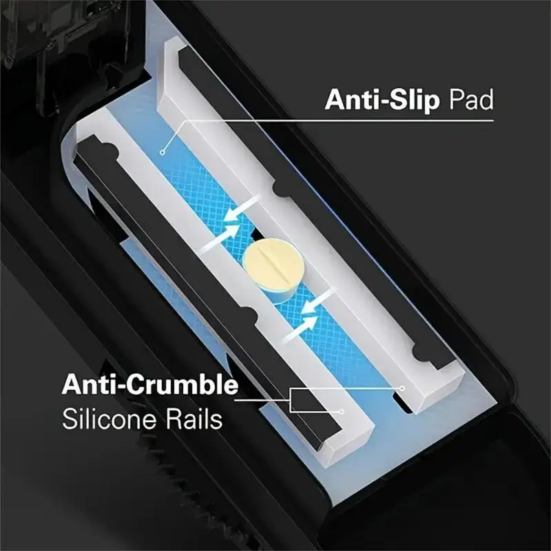 Portable Pill Cutter Splitter Divide Medicine Storage Tablet Splitters Cut Slicer Home Pill Cases Dispenser Pill Box