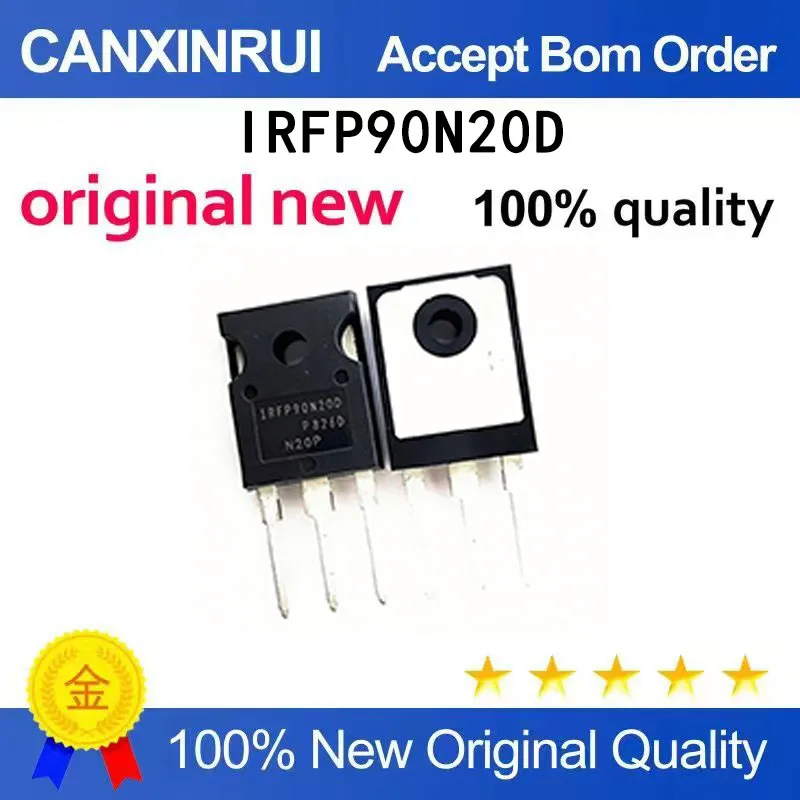

(5-100 pieces)Brand new original IRFP90N20DPBF IRFP90N20D TO-247 90A 200V spot chip IC