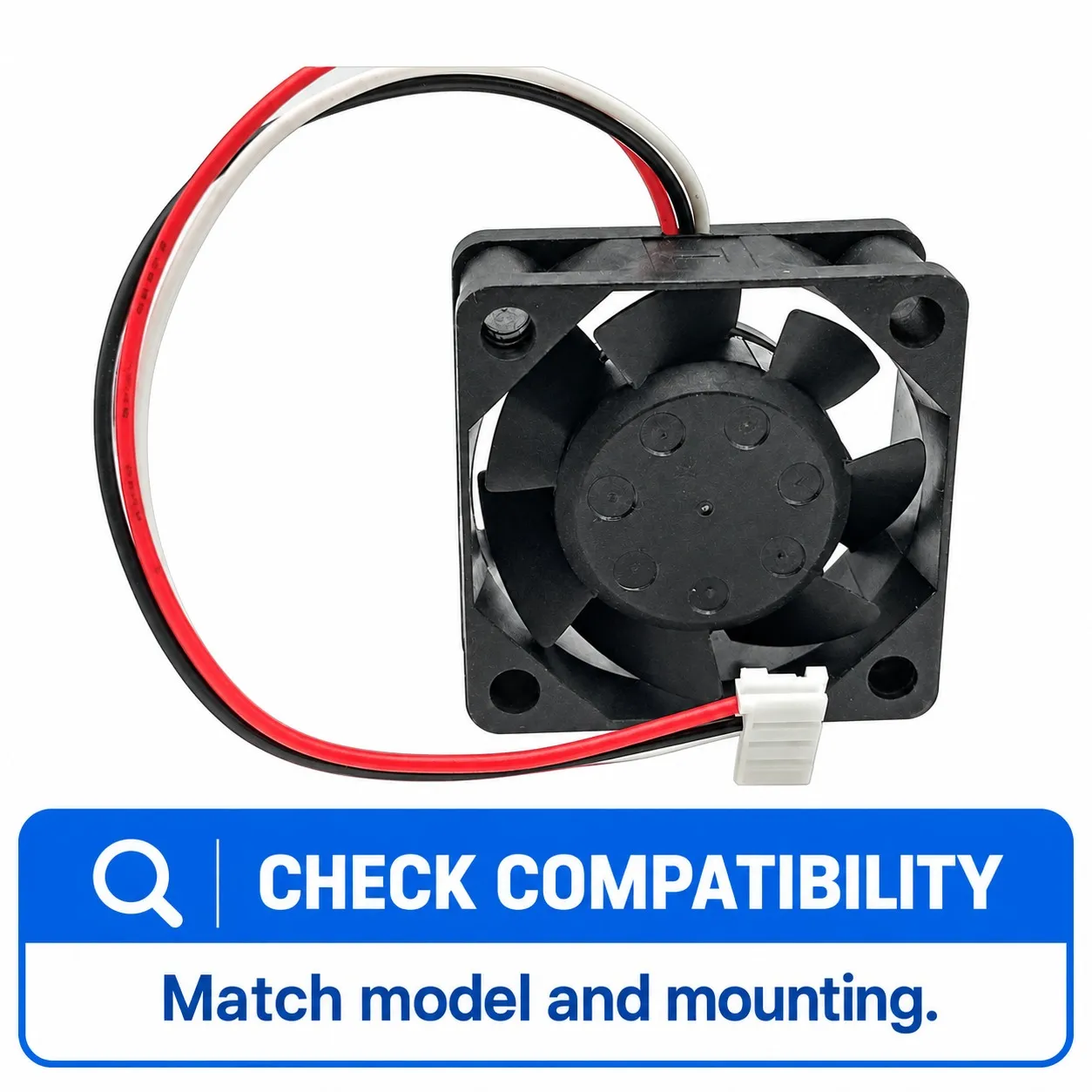 1606KL-04W-B39 Server Cooling Fan 40x40x15mm 4015 12V 0.09A Dual Ball Bearing 3-Pin for NMB