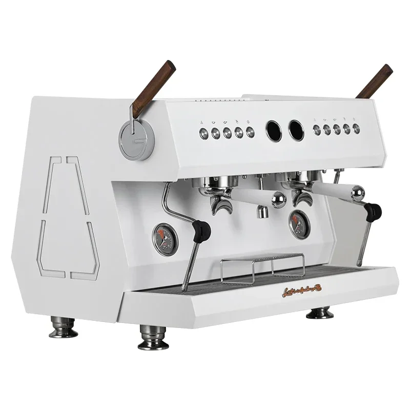 Coffee Machine for CRM3211 Italian Double Head Three in One Commercial Household Professional Semi-Automatic Coffee Machine