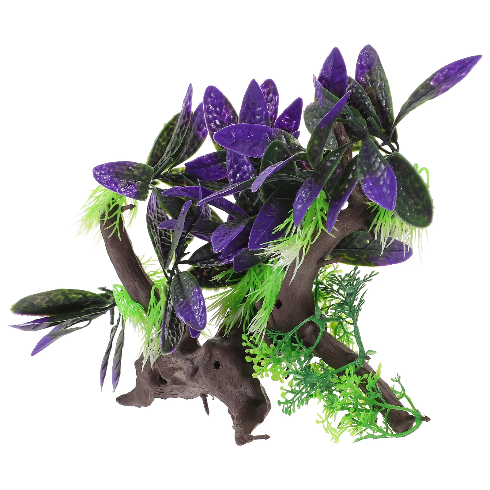 

Artificial Aquarium Plants Realistic Faux Fish Tank Decorations Plastic Aquatic Accessories Simulation Plant Vivid Lifelike