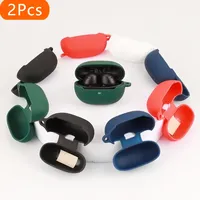 2Pcs Protect Carrying-Shell for QCY ArcBuds HT07 Earphone Dustproof Protector Washable Charging-Box Sleeve Anti-scratch Cover K1
