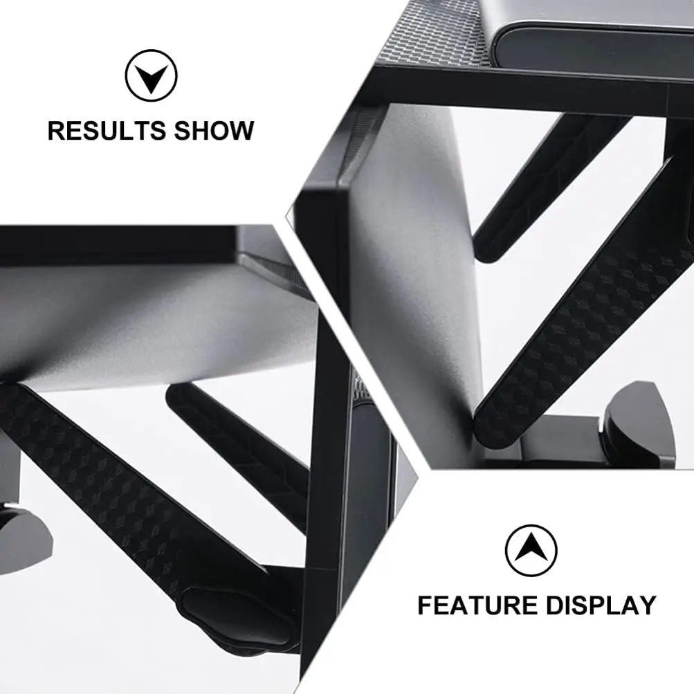 1PC Hot Selling Computer and TV Screen Storage Rack Wireless Router Set-top Box Rack No Perforated Storage Bracket Divine Tool