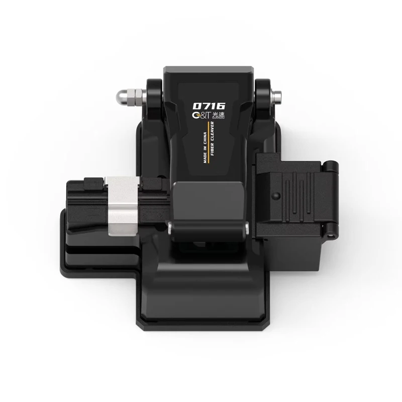 

0716 Optical Fiber Cleaver with 4 In 1 Fiber Fixture, One Step and High Precision Fiber Cable Cutting New Model Fiber Equipment