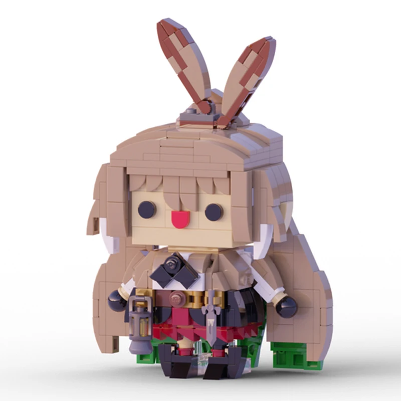 

440pcs MOC Nanashi Mumei Building Blocks Christmas Gift Inspires Unlimited Creativity for Creative Builders